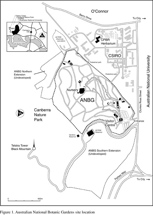 map ANBG site