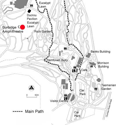 Brittle Gum Lawn map