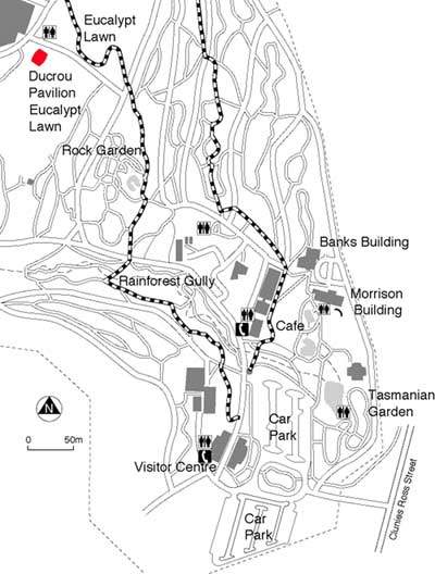 Brittle Gum Lawn map