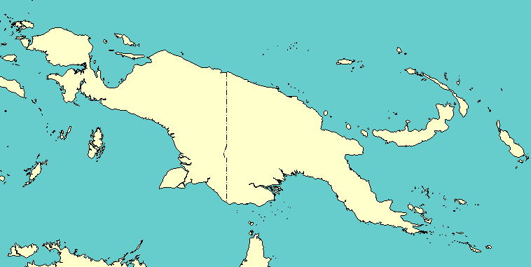 map of indonesia and papua new guinea