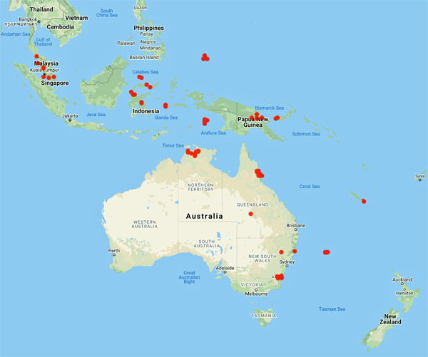 collecting locality map for 'Balgooy, M.'