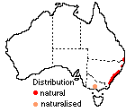 distribution map