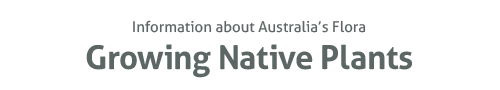 Growing Native Plants - Information about Australa's Flora