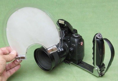 Nikon D70 with diffuser off