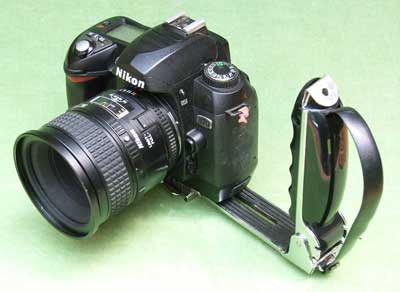 Nikon D70 with grip